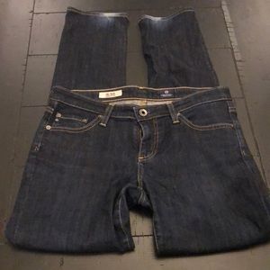 AG The Stilt Cigarette Leg Jeans Sz 28R